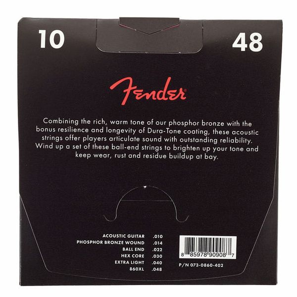 Fender 860XL PhBronze DuraTone Coated