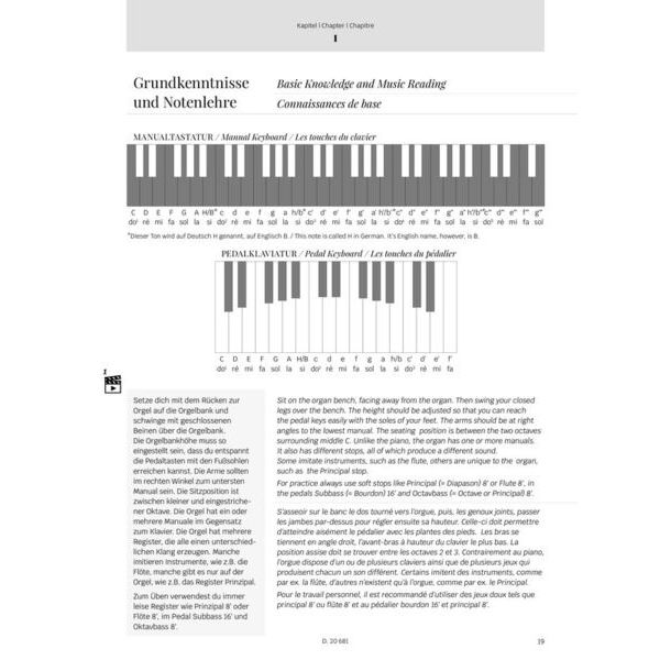 Doblinger Musikverlag Orgelschule mit Hand und Fu 1