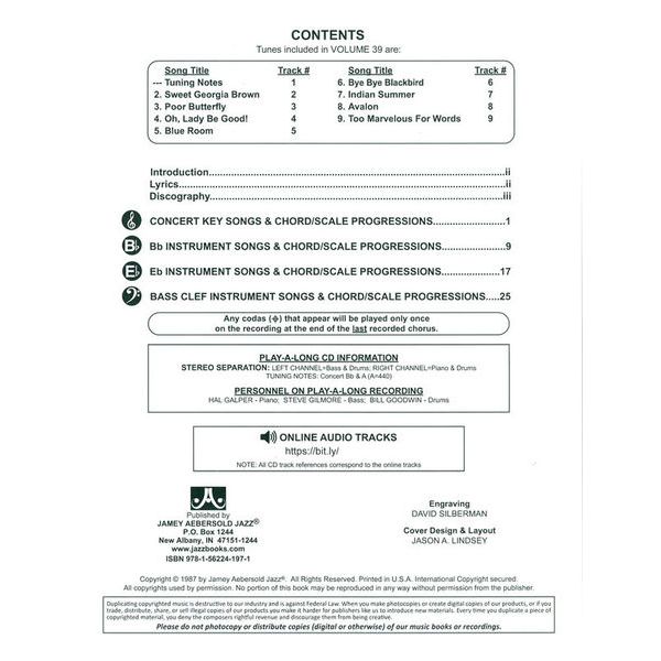 Jamey Aebersold Swing Swing Swing