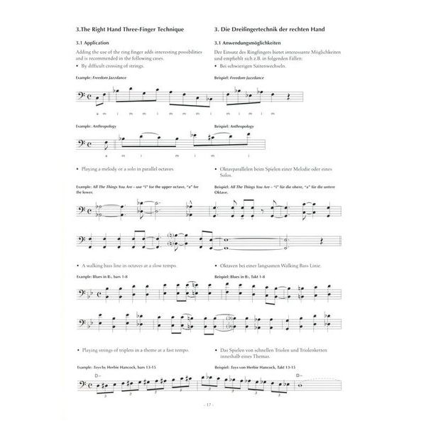 Advance Music Jazz Bass Compendium