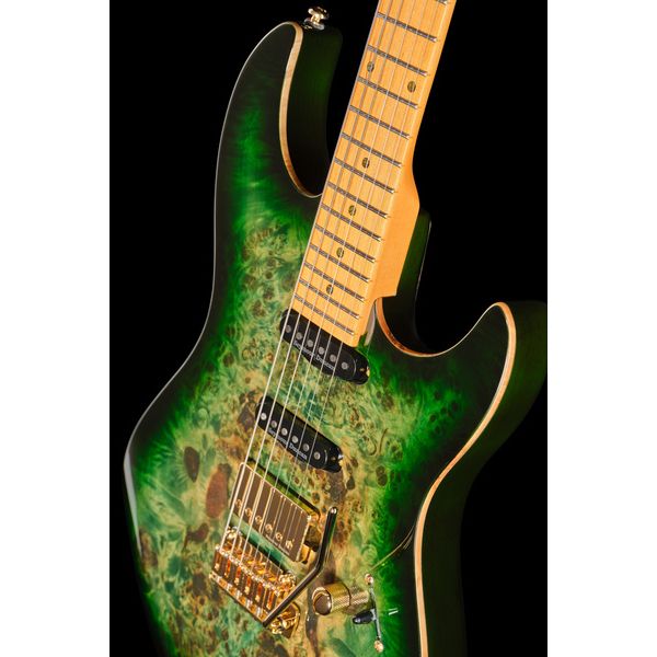 Larry Carlton S10 HSS Transparent Green