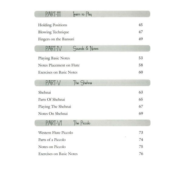 Pankaj Publications Learn to Play Flute / Bansuri