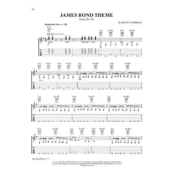 Alfred Music Publishing James Bond Collection Guitar