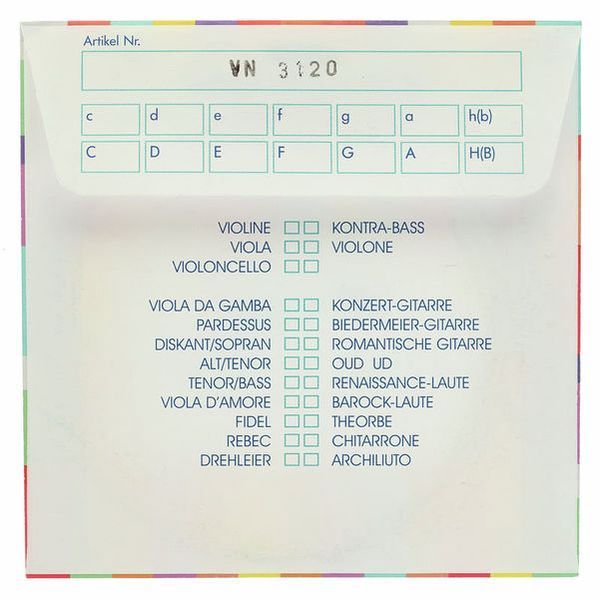 Kürschner Theorbo Single String A1