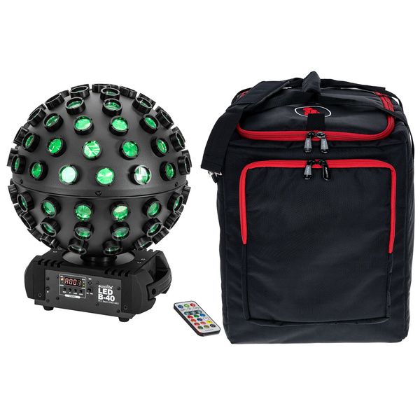 Eurolite LED B40 HCL Beam Effect Bundle