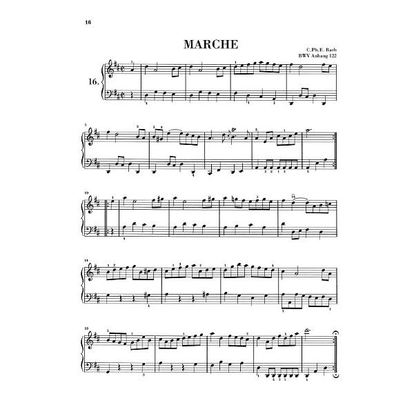 Henle Verlag Bach Notenbüchlein