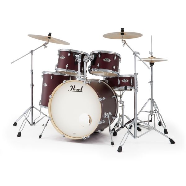 Pearl Export 22" Rock Sat. Scarlet
