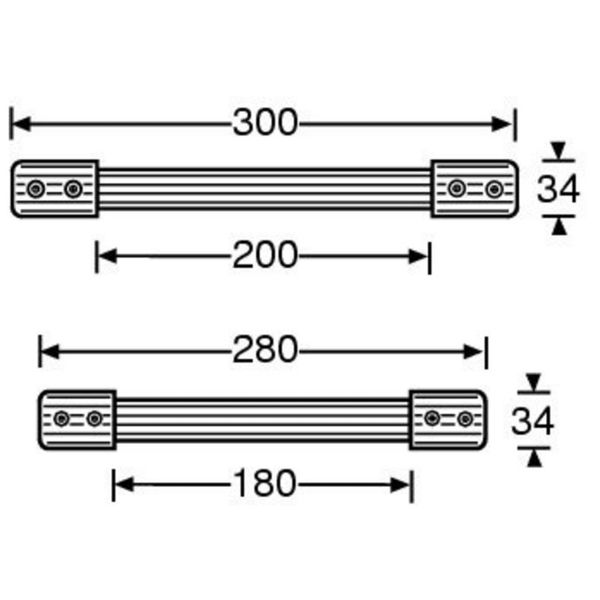 Adam Hall 3427 Strap Handle Black