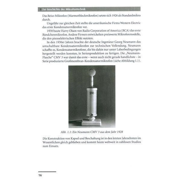 GC Carstensen Verlag Das Mikrofonbuch