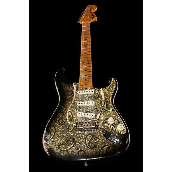Fender 68 Strat Relic Black Paisley