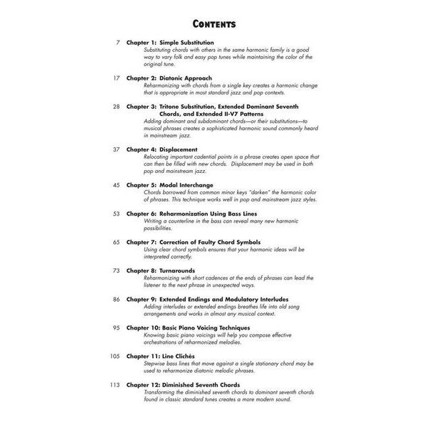 Berklee Press Reharmonization Techniques