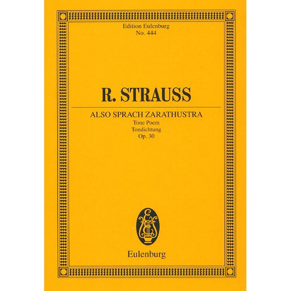 Edition Eulenburg Richard Strauss Zarathustra