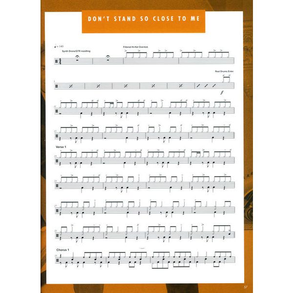 Hudson Music Stewart Copeland Drums