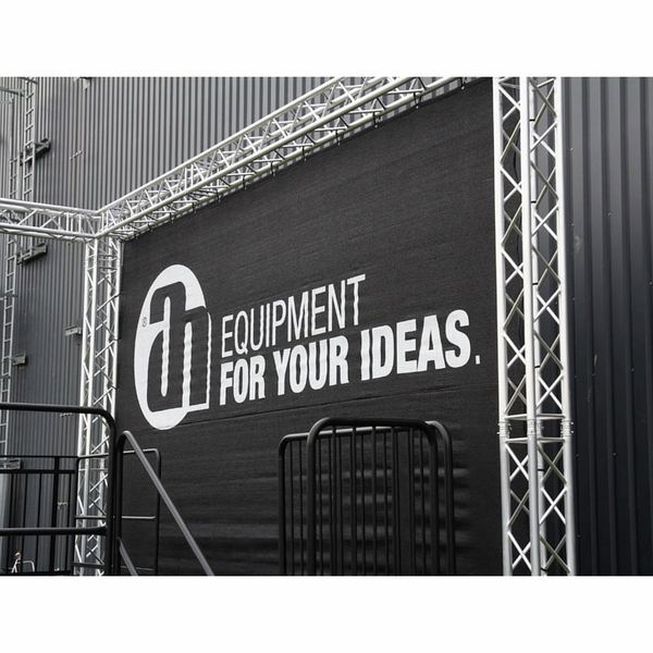 Adam Hall Gaze 201 3x4m Black