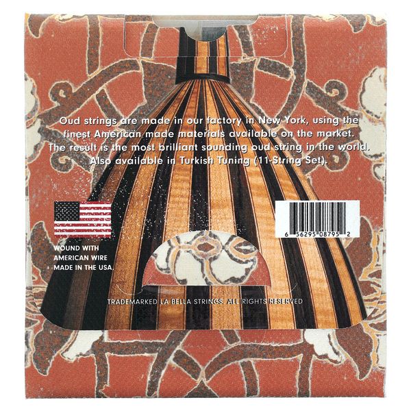 La Bella OU80A-B Oud Arabic High Tuning