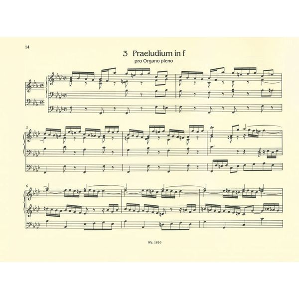 Breitkopf & Hrtel Krebs Orgelwerke II