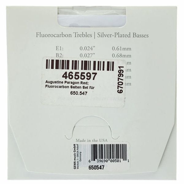 Augustine Paragon Red Medium Tension