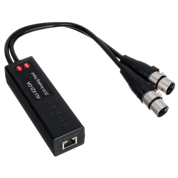 Tight AV Dante 2-channel Input Adapter