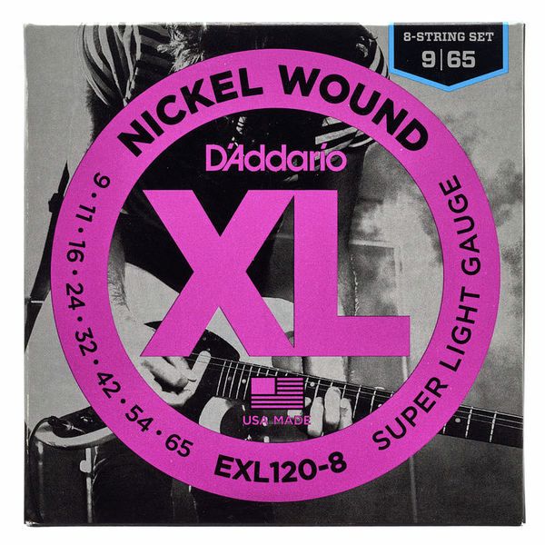 Daddario EXL120-8