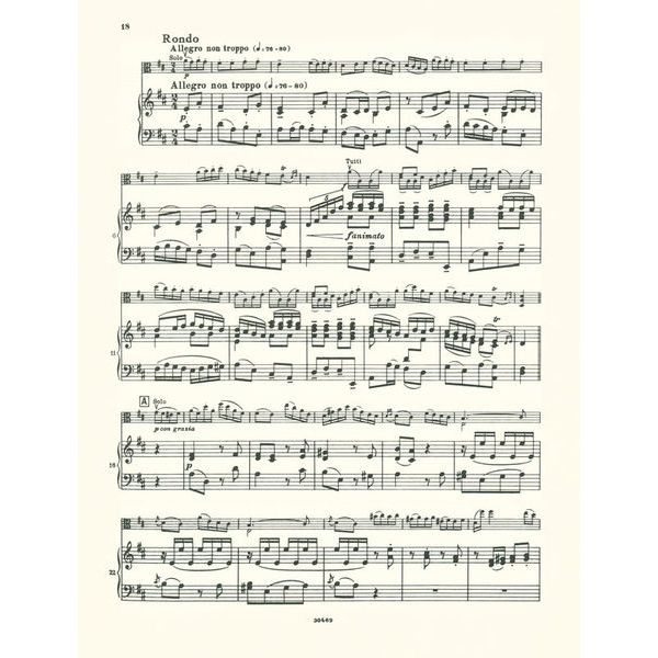 Breitkopf & Hrtel Stamitz Concert D-Dur Viola