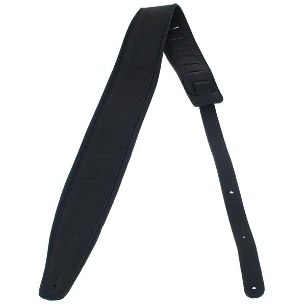 Fender 9cm Premium Leather Strap BLK