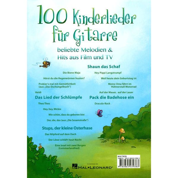 Bosworth 100 Kinderlieder für Gitarre