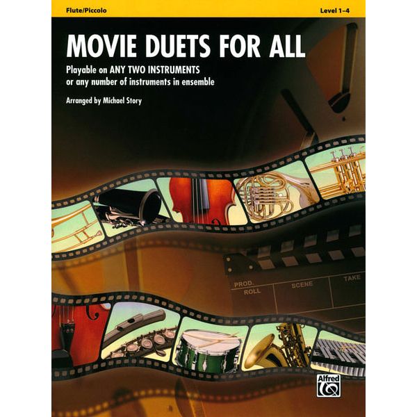 Alfred Music Publishing Movie Duets For All Flute