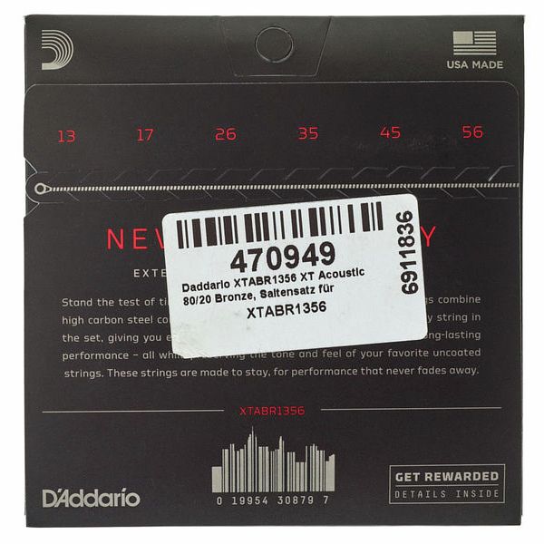 Daddario XTABR1356 Medium