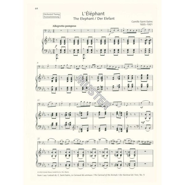 Schott Best Of Double Bass Classics