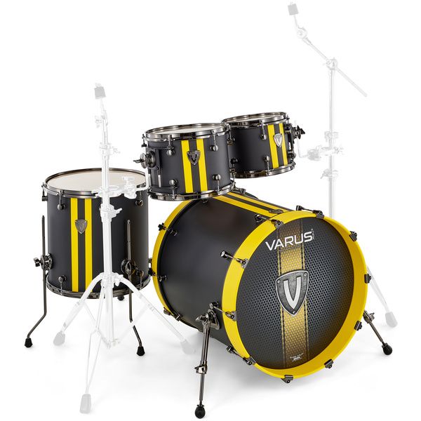 Varus Deluxe Maple Set Matte Black