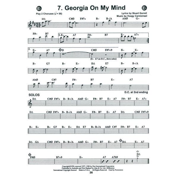 Jamey Aebersold Sugar