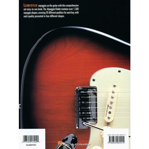 Hal Leonard Arpeggio Finder