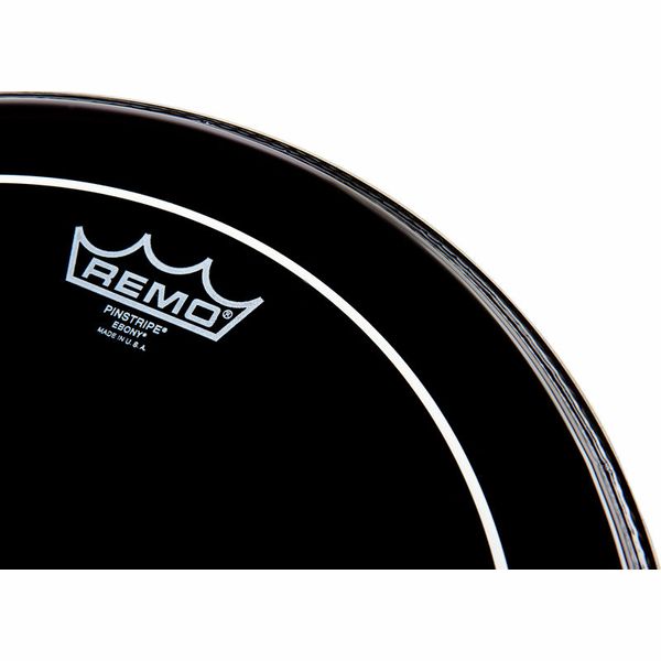 Remo 15" Pinstripe Ebony