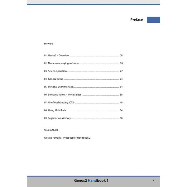 Keys Experts Verlag Genos 2 Handbook 1