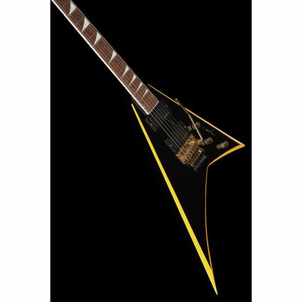 Jackson RRX24 Black with Yellow Bevels