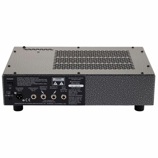 Rivera RockCrusher Recording