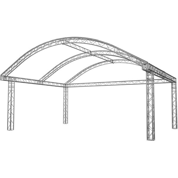 Global Truss RBB8x6 Round Arch Stage 8x6m