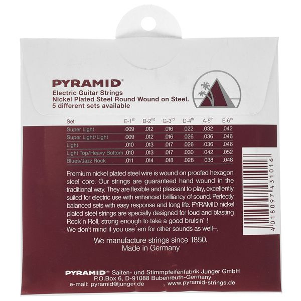Pyramid Electric Strings 010-046