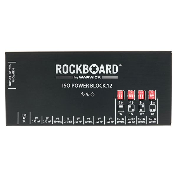 Rockboard ISO Power Block V12 IEC