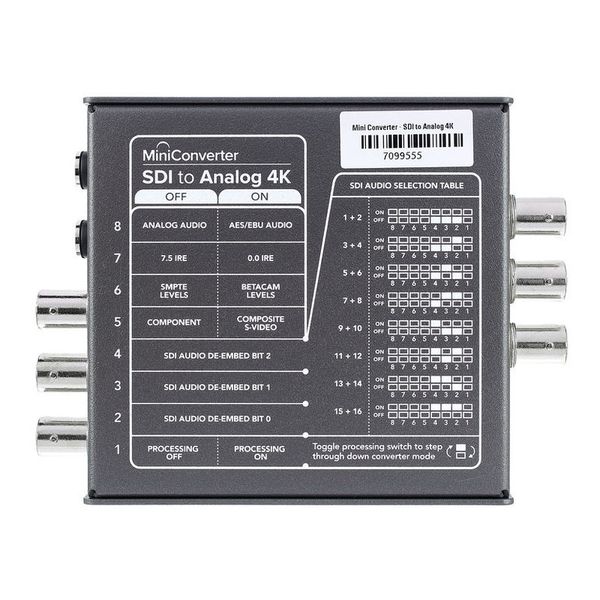 Blackmagic Design Mini Converter SDI - Analog 4K