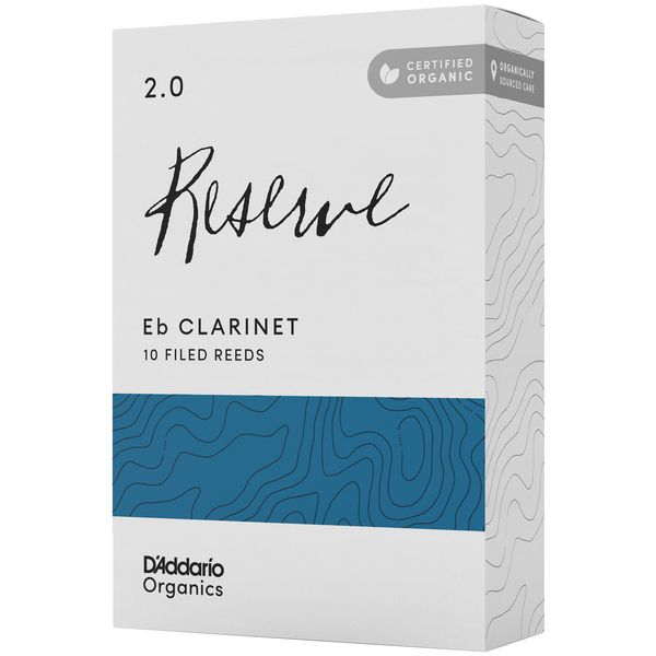 DAddario Woodwinds Organic Reserve Eb CLAR 2.0
