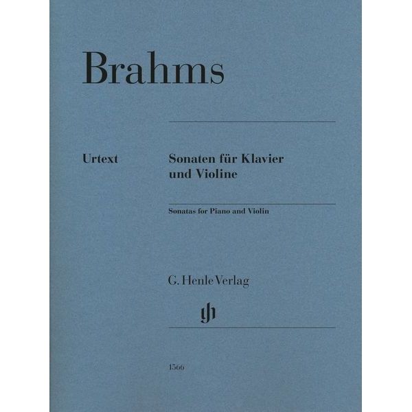 Henle Verlag Brahms Violinsonaten