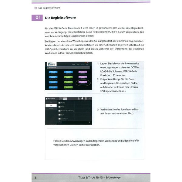 Keys Experts Verlag SX700/900 Praxisbuch 3