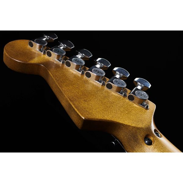 Evh Frankie Striped MN Relic R/W/B