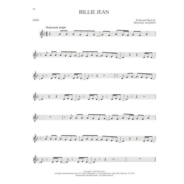 Hal Leonard 101 Popular Songs Horn