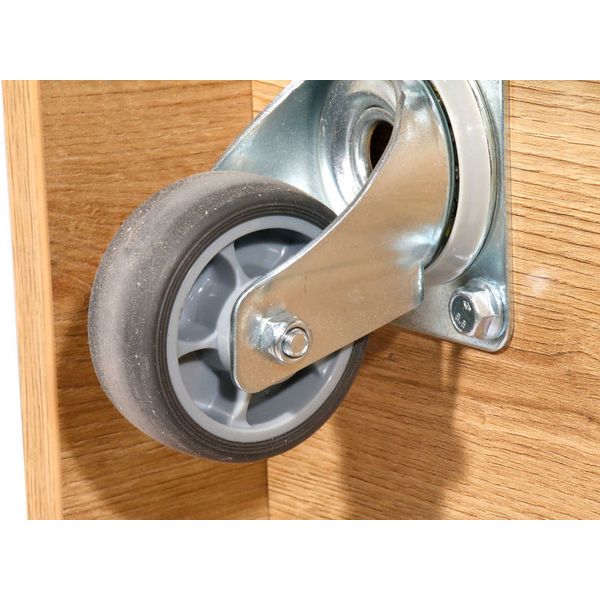 Thon Studio L-Rack 17U Media oak