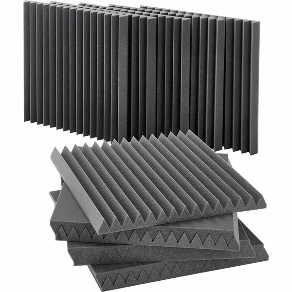 Auralex Acoustics 2" Studiofoam Wedges Charcoal