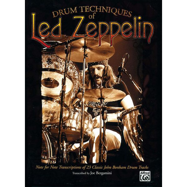 Alfred Music Publishing Drum Techniques Led Zeppelin