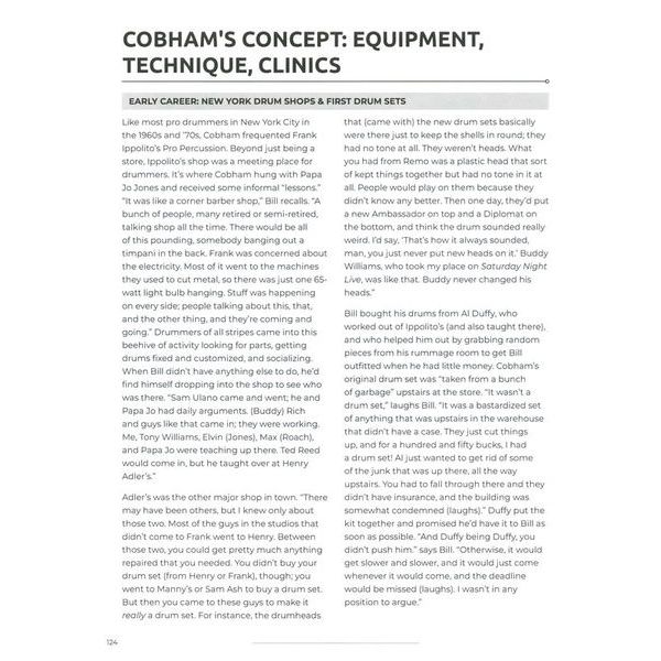 Hudson Music The Music and Drumming Cobham