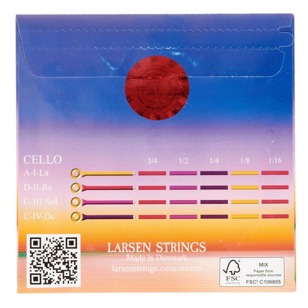 Larsen Aurora Cello G String 3/4 Med.